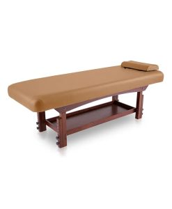 Σταθερό κρεβάτι massage – spa light brown-sand