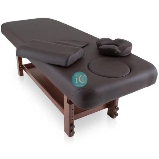 Σταθερό κρεβάτι massage – spa light brown-sand