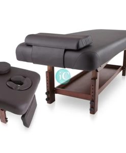 Σταθερό κρεβάτι massage – spa light brown-sand