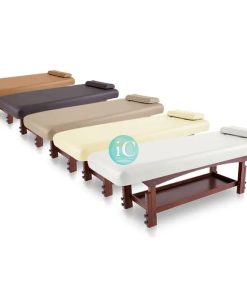 Σταθερό κρεβάτι massage – spa light brown-sand