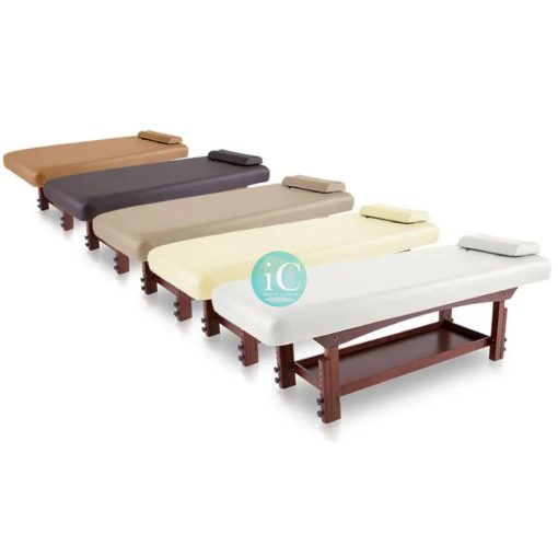 Σταθερό κρεβάτι massage – spa light brown-sand